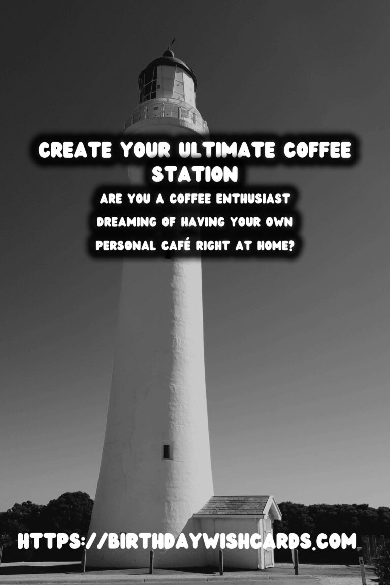 Create Your Ultimate DIY Coffee Bar Station: A Guide to Brewing Bliss