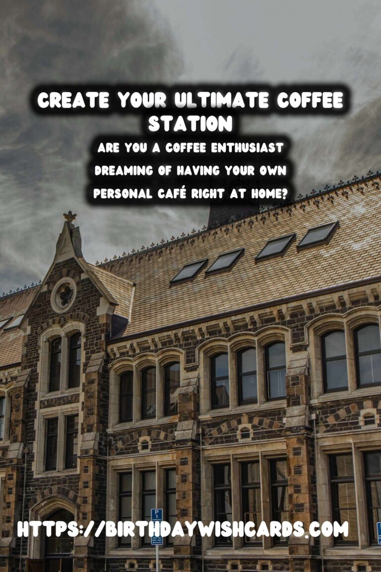 Create Your Ultimate DIY Coffee Bar Station: A Guide to Brewing Bliss