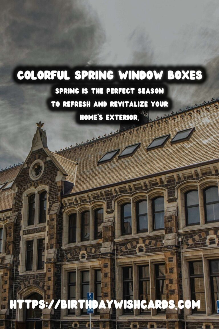 Creating Vibrant Spring Window Boxes: DIY Ideas for Colorful Plantings