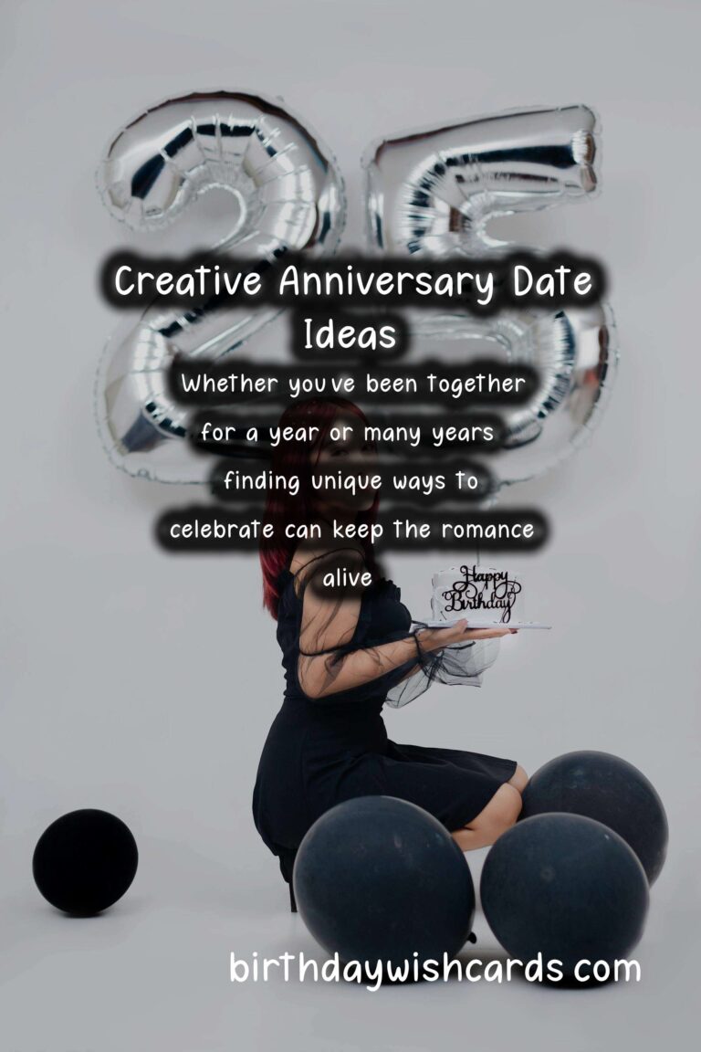 Creative Anniversary Date Ideas That Shine