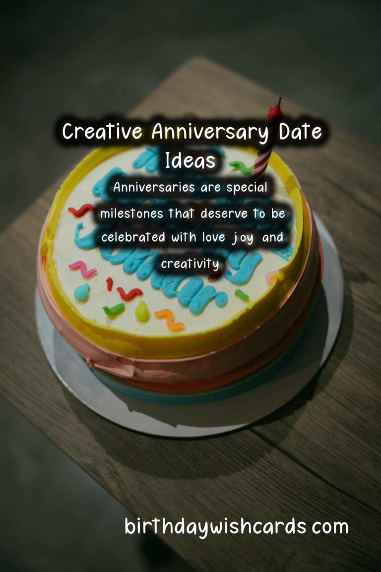 Creative Anniversary Date Ideas That Shine