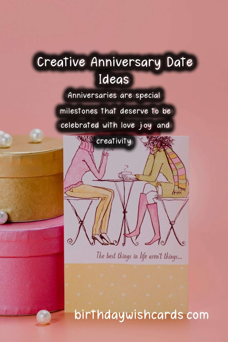Creative Anniversary Date Ideas That Shine