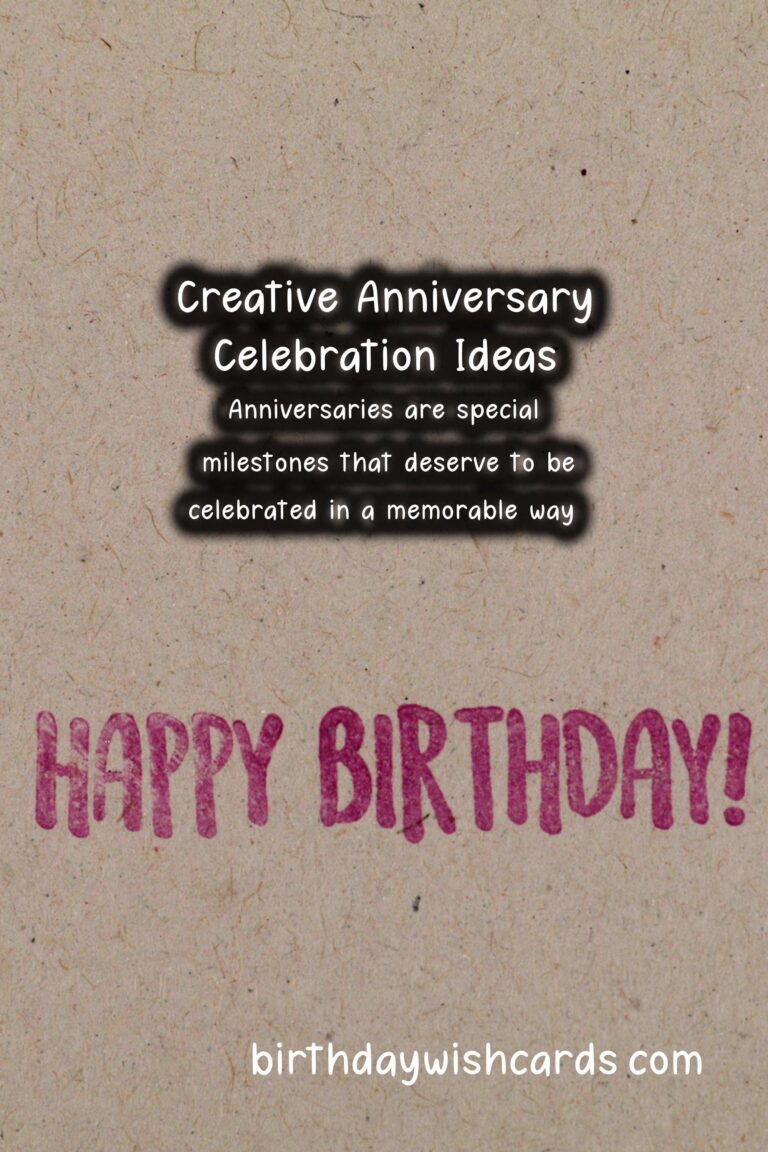 Creative Anniversary Planning Tips That Shine