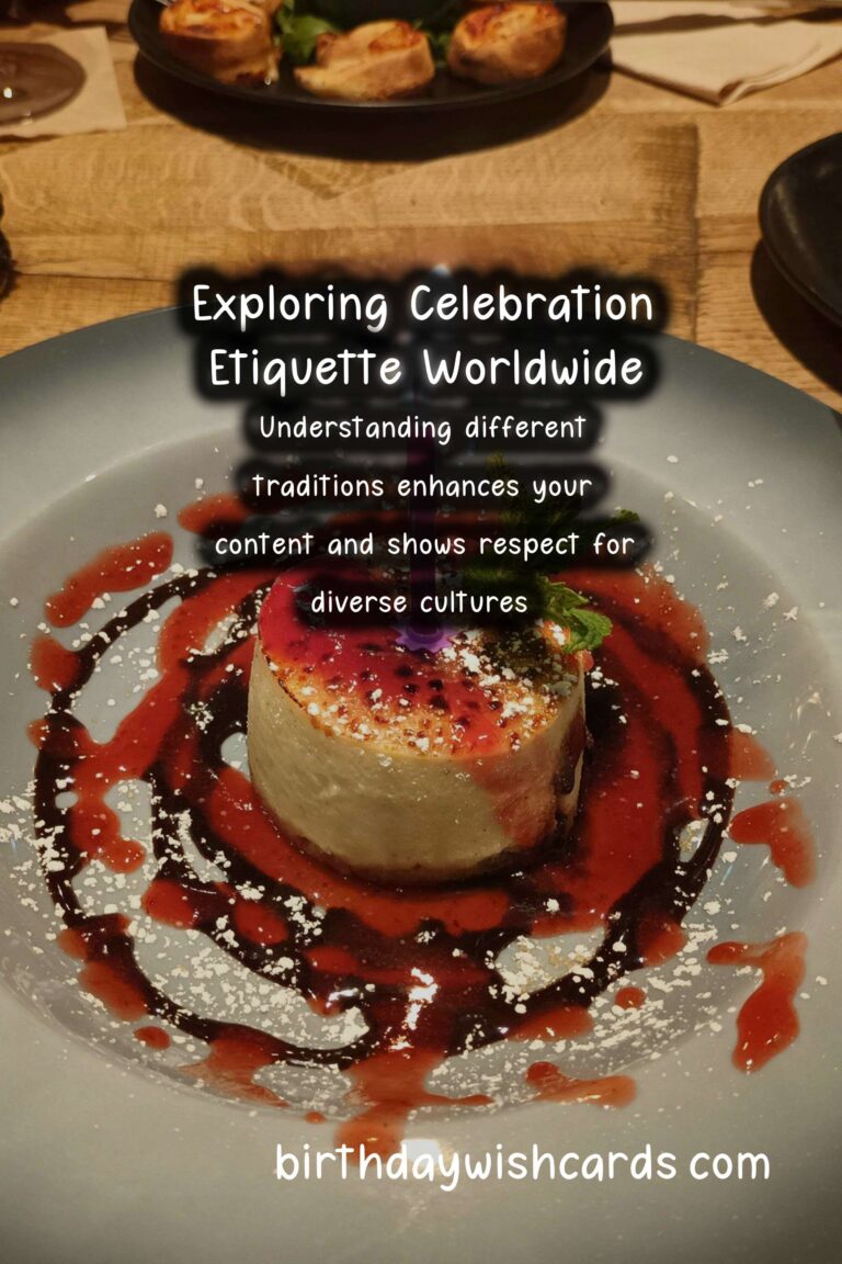 Creative Celebration Etiquette Around the World For Social Media