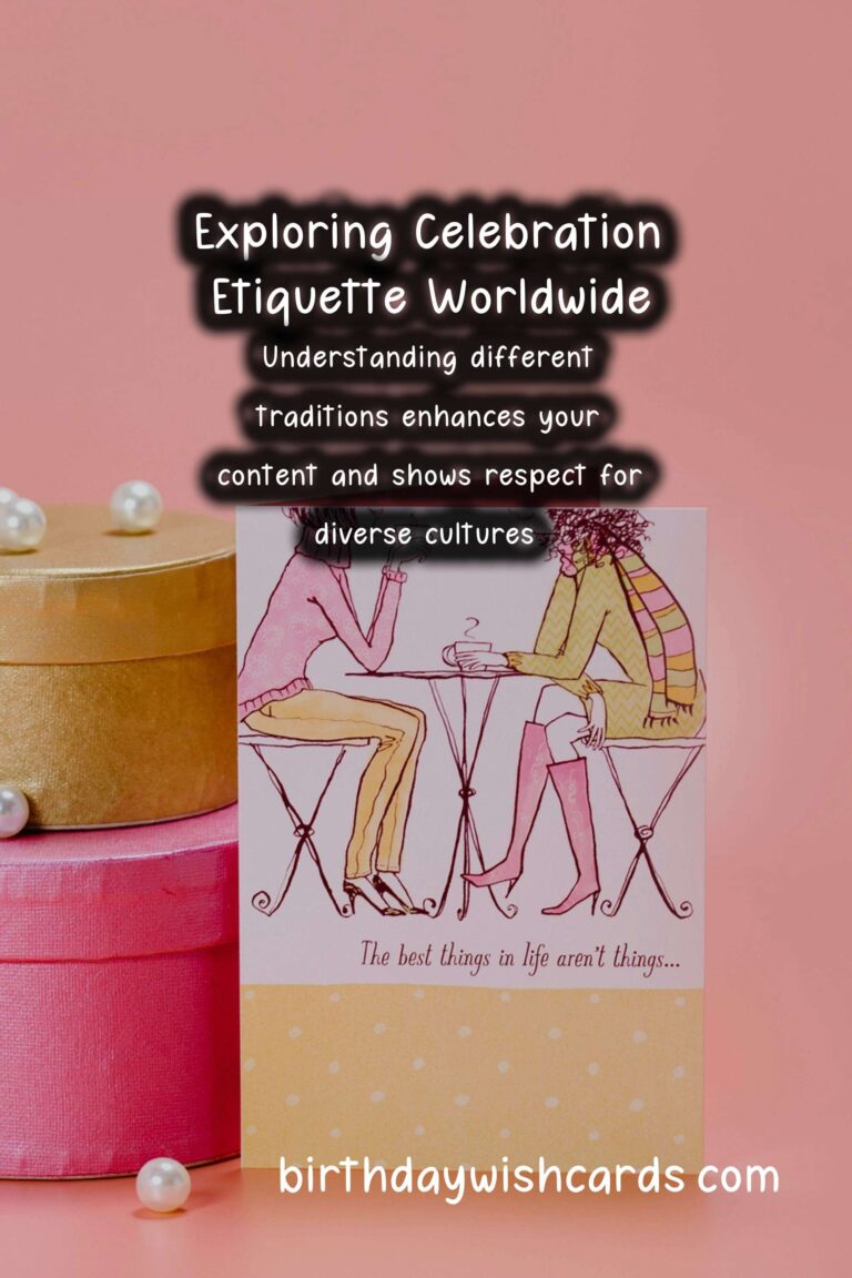 Creative Celebration Etiquette Around the World For Social Media