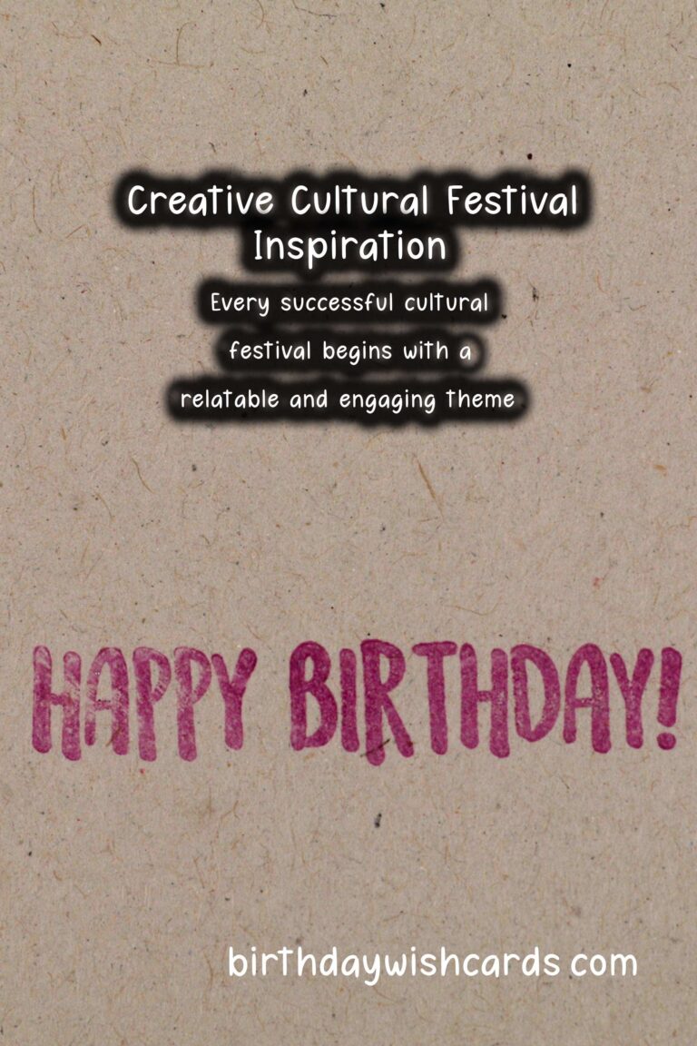 Creative Cultural Festival Inspiration For Beginners