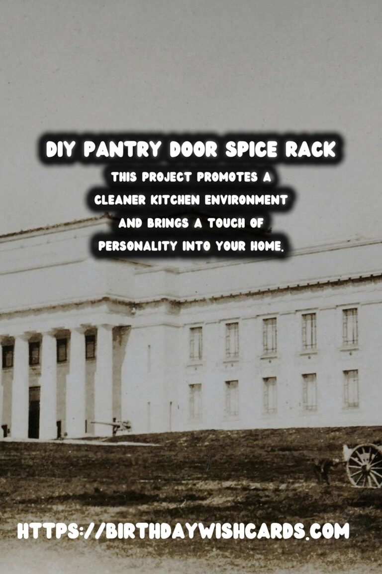 DIY Pantry Door Spice Rack: Maximize Your Kitchen Storage with Style