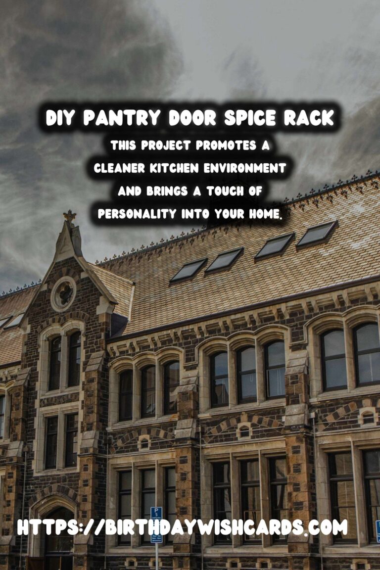 DIY Pantry Door Spice Rack: Maximize Your Kitchen Storage with Style