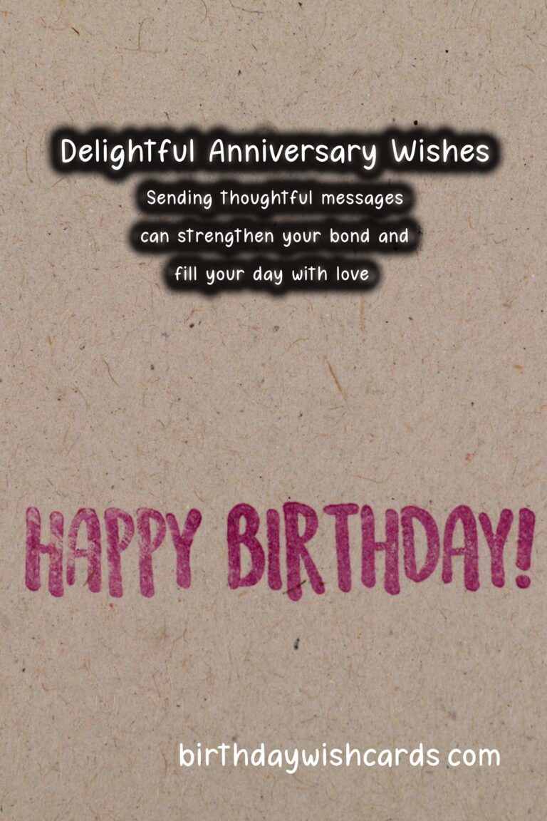 Delightful Anniversary Wishes That Shine