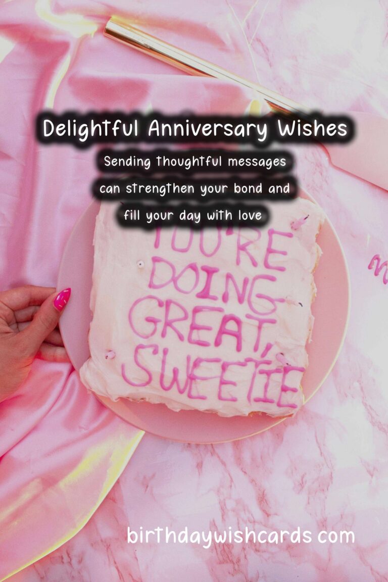 Delightful Anniversary Wishes That Shine