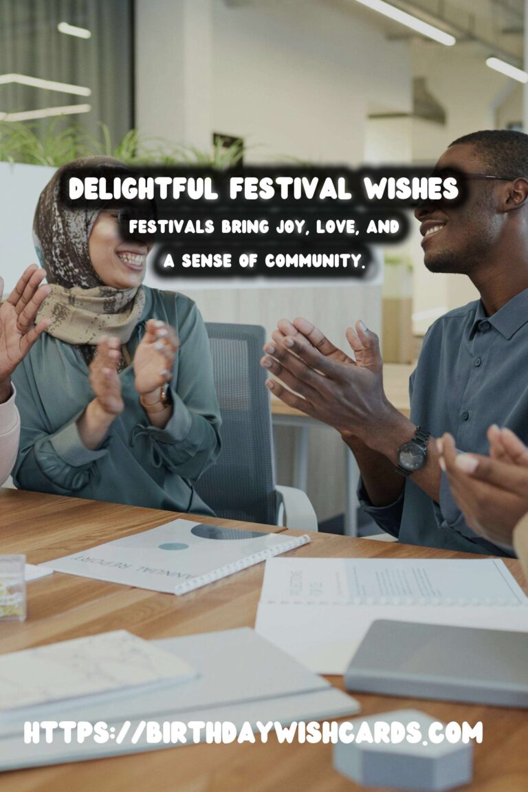 Delightful Festival Wishes and Messages That Are Trendy