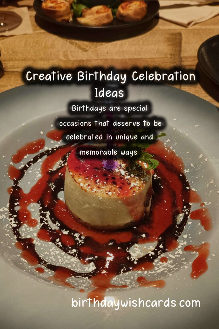 Delightful Ways to Celebrate Birthday Celebration Ideas
