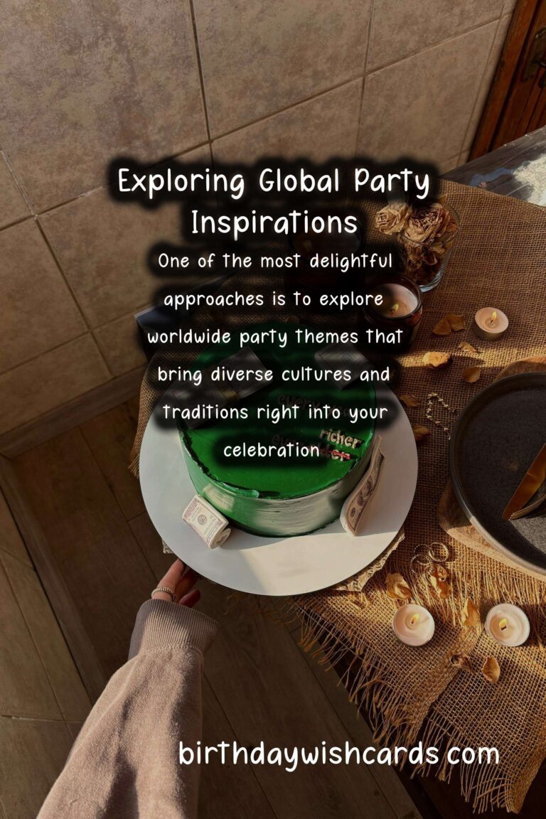 Delightful Ways to Craft Worldwide Party Themes