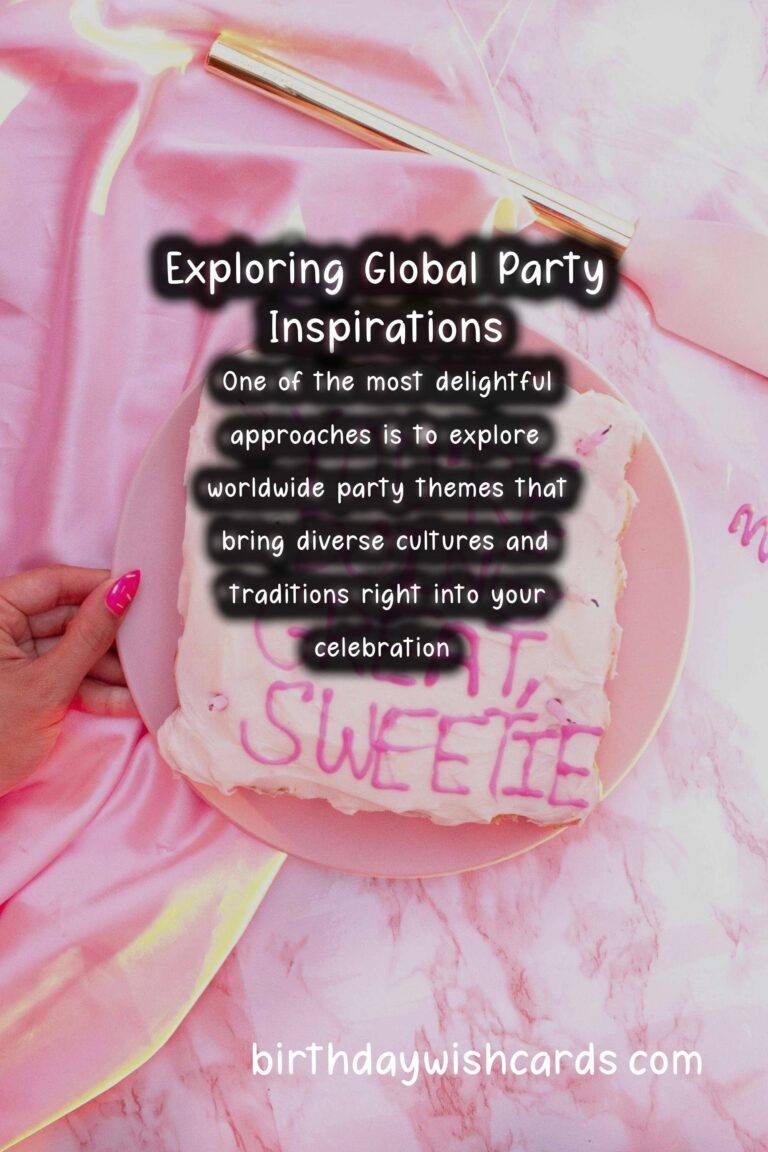 Delightful Ways to Craft Worldwide Party Themes