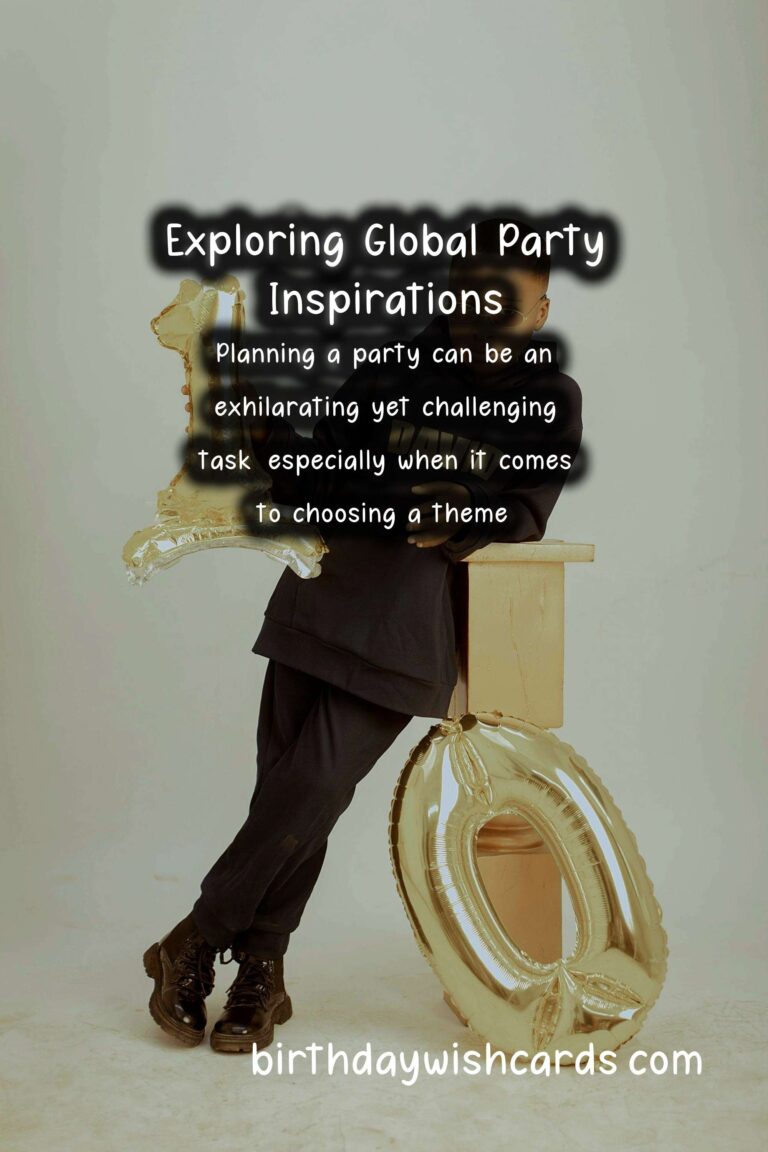 Delightful Ways to Craft Worldwide Party Themes