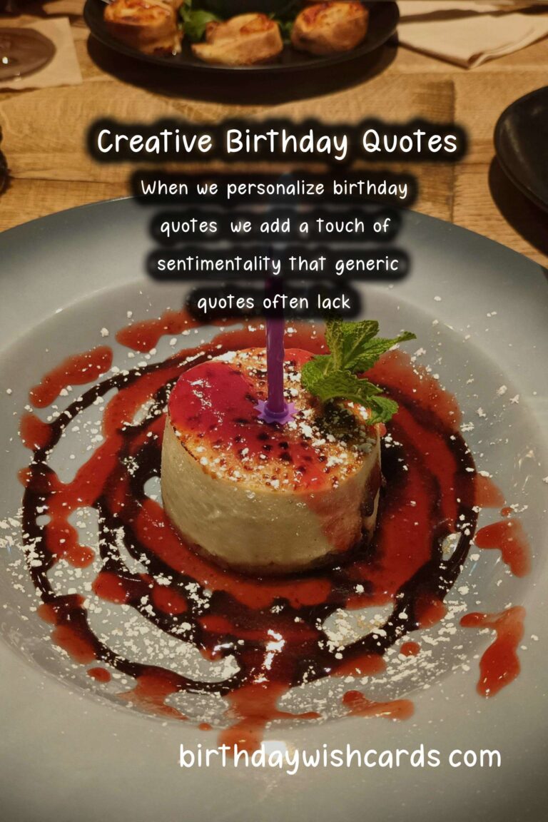 Delightful Ways to Personalize Birthday Quotes