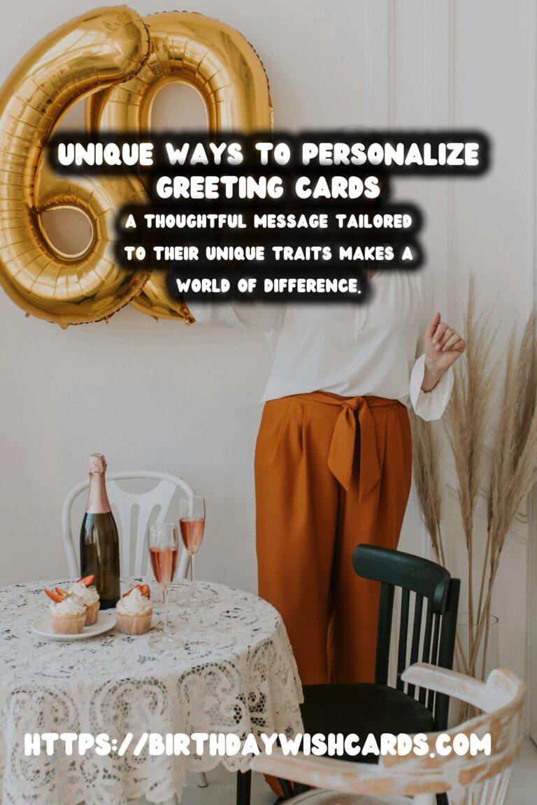 Delightful Ways to Personalize Greeting Card Messages