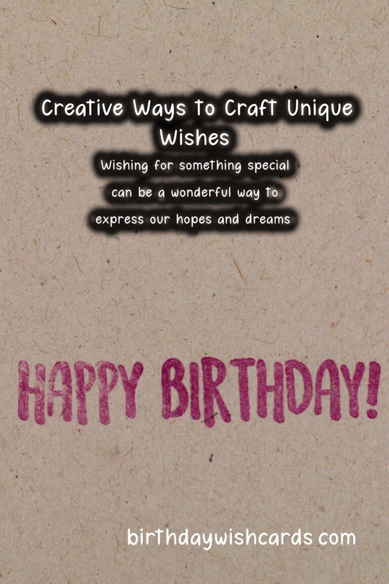 Delightful Ways to Write Unique Wish Ideas