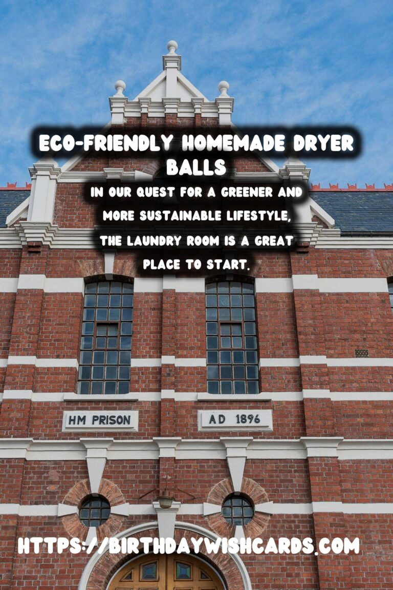Discover the Benefits of Homemade Dryer Balls: Eco-Friendly Laundry Made Simple