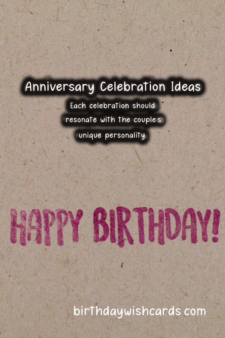 Dynamic Anniversary Celebration Ideas For Every Personality