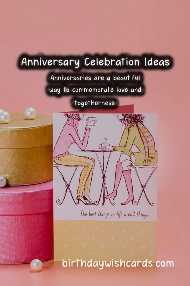 Dynamic Anniversary Celebration Ideas For Every Personality