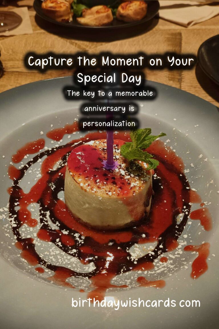 Dynamic Anniversary Planning Tips That Capture the Moment