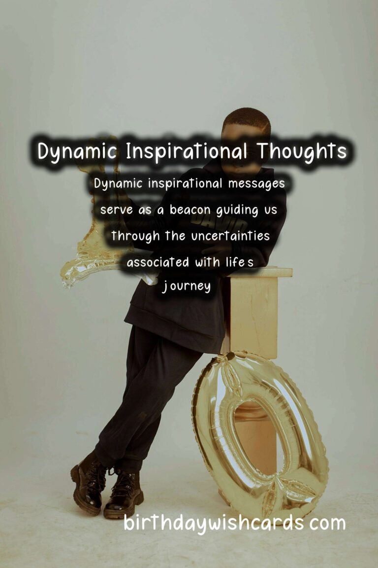 Dynamic Inspirational Messages to Try This Year