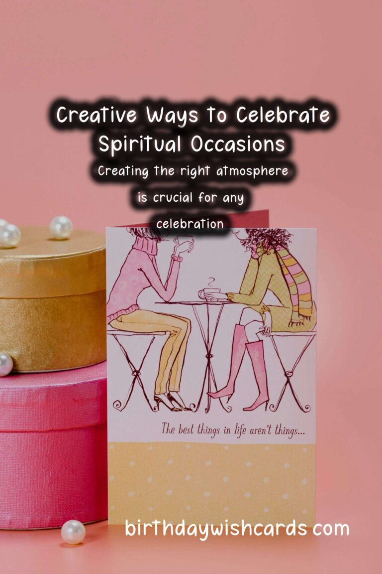 Dynamic Ways to Celebrate Religious Celebrations