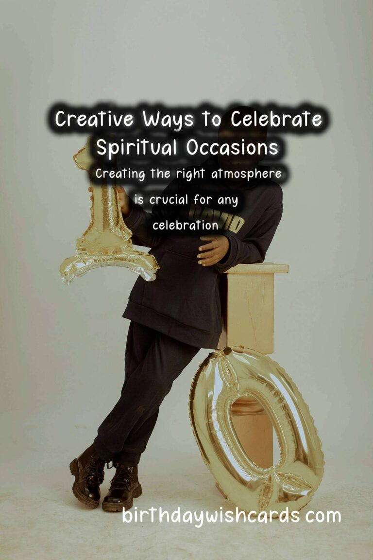Dynamic Ways to Celebrate Religious Celebrations