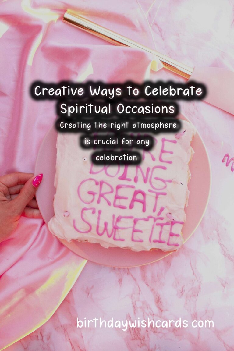 Dynamic Ways to Celebrate Religious Celebrations