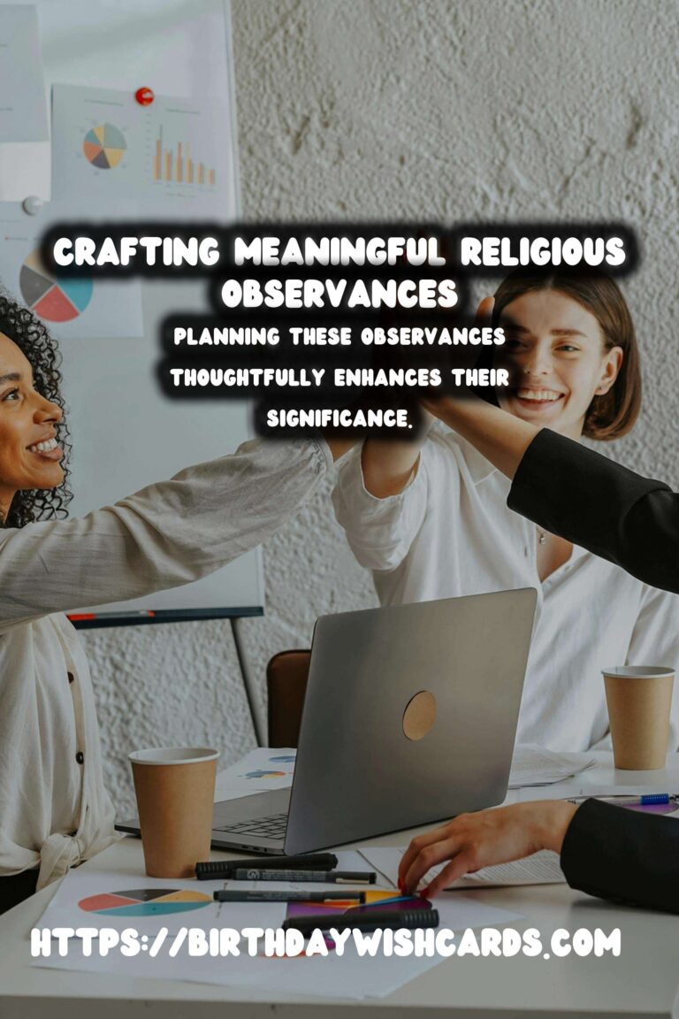 Dynamic Ways to Craft Religious Observance Planning