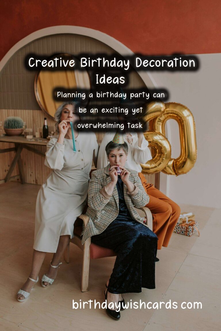 Dynamic Ways to Organize Birthday Decorations