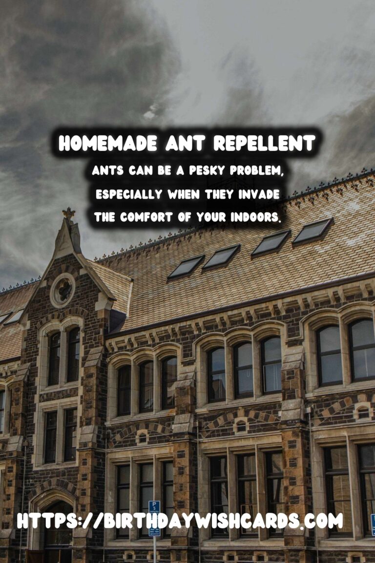 Effective Homemade Ant Repellents for a Pest-Free Home