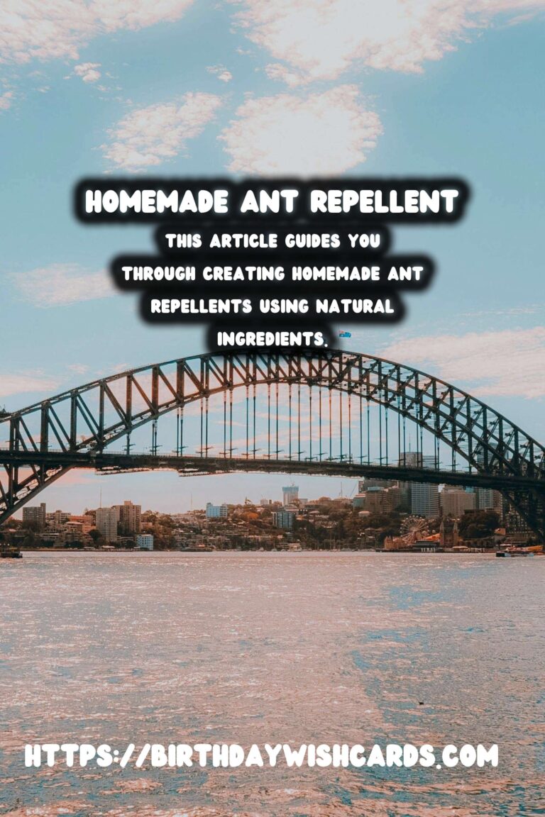 Effective Homemade Ant Repellents for a Pest-Free Home