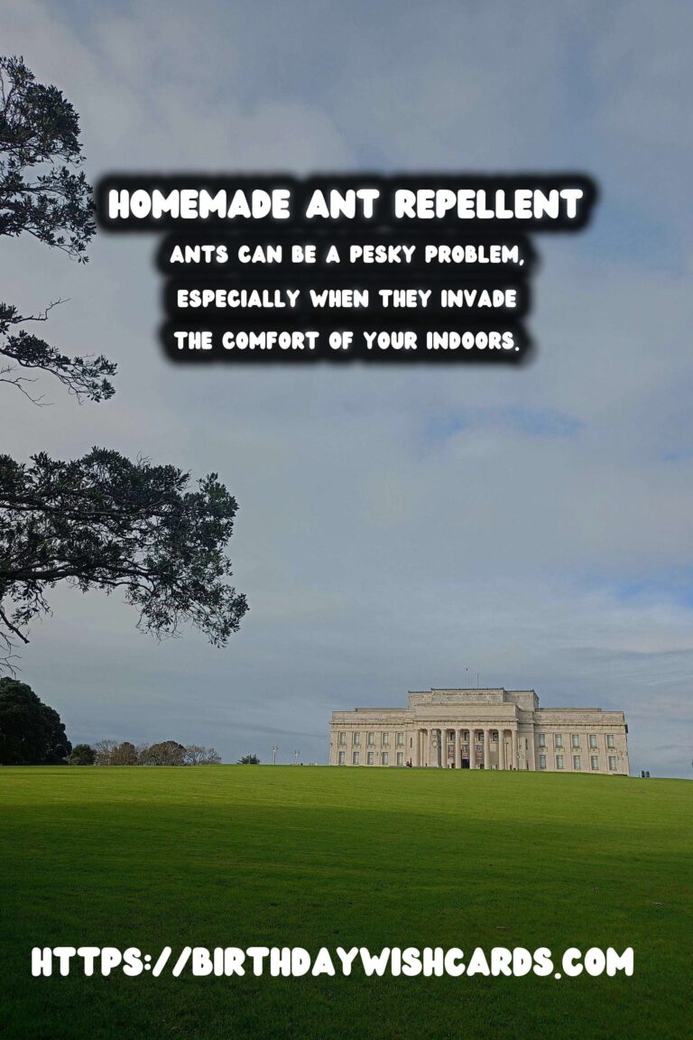 Effective Homemade Ant Repellents for a Pest-Free Home