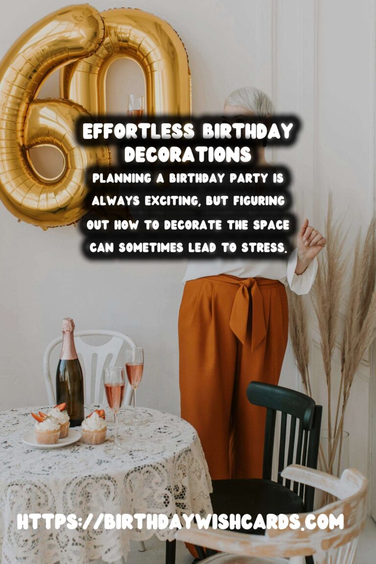 Effortless Birthday Decorations That Are Instagram-Worthy