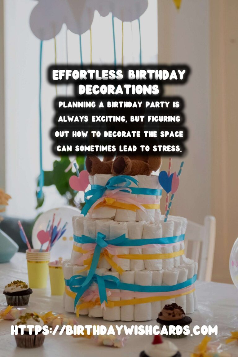 Effortless Birthday Decorations That Are Instagram-Worthy