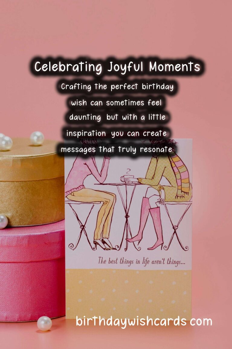 Effortless Birthday Wishes That Spark Joy