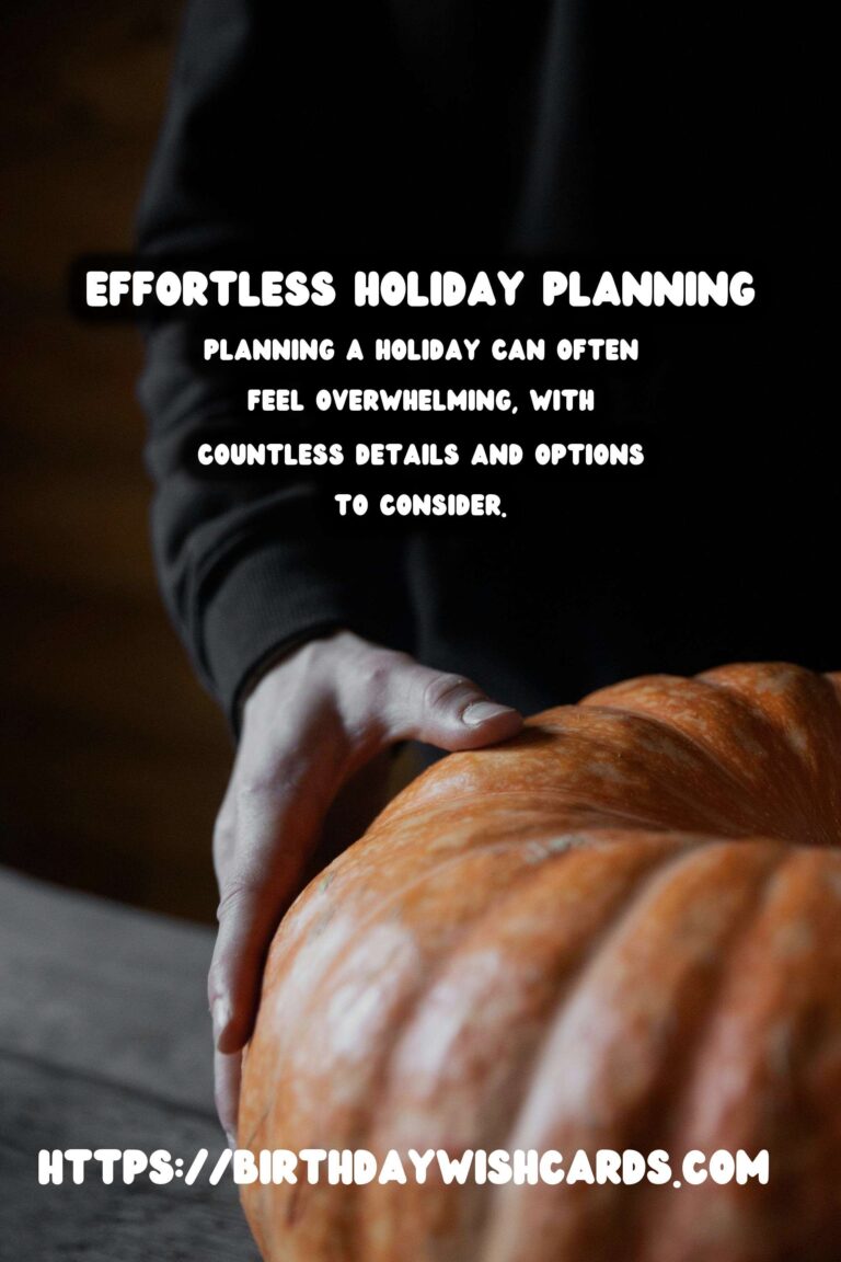 Effortless Global Holiday Planning to Make Your Day Special