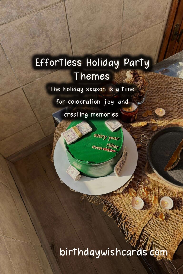 Effortless Holiday Party Themes For Every Personality