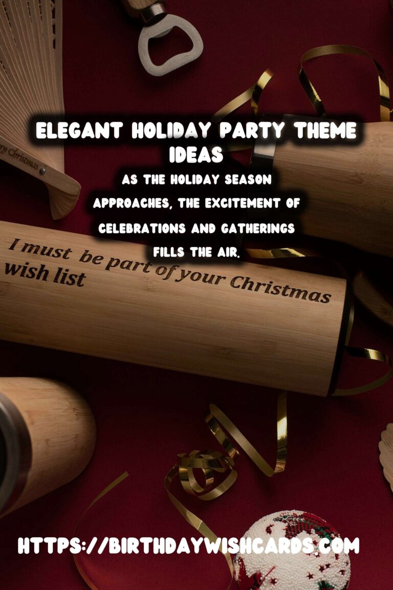 Effortless Holiday Party Themes That Make Memories