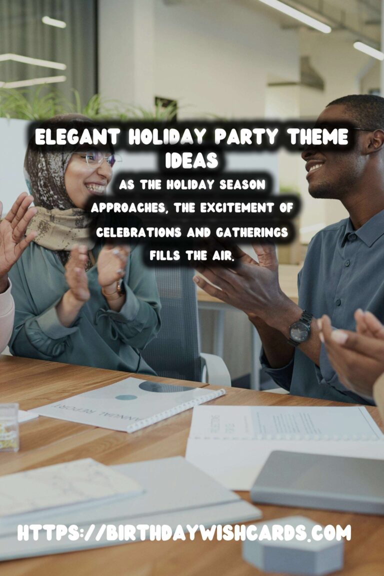 Effortless Holiday Party Themes That Make Memories