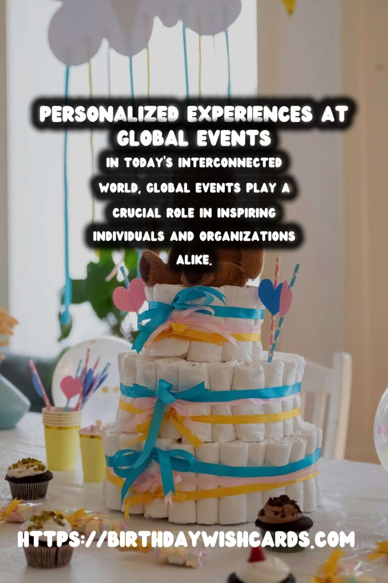 Effortless Ways to Personalize Global Event Inspiration