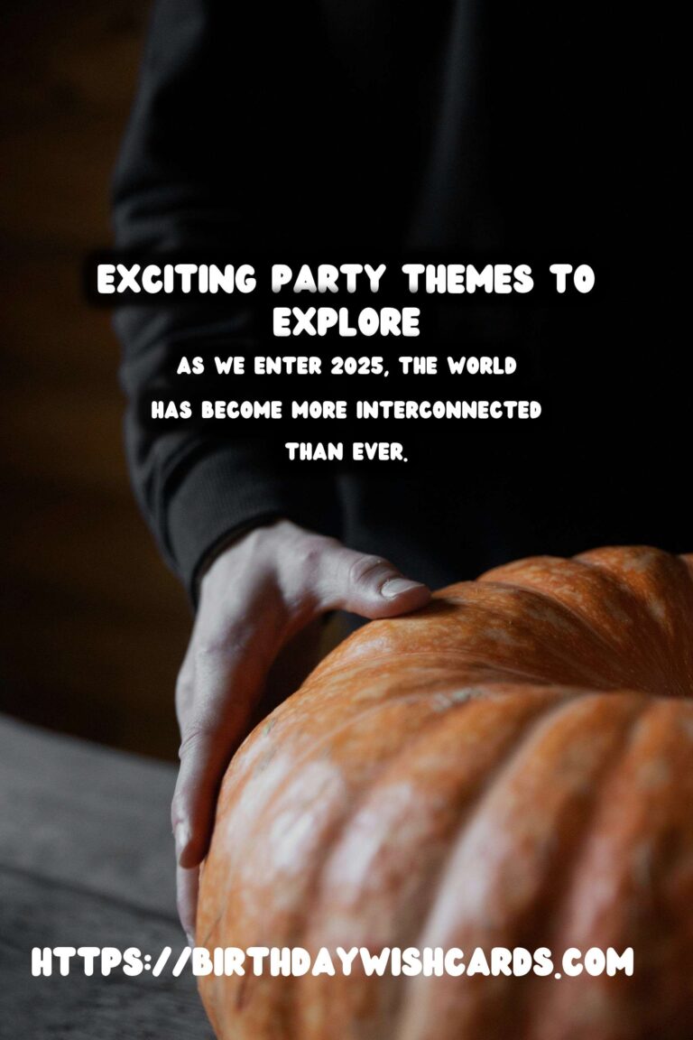 Effortless Worldwide Party Themes in 2025