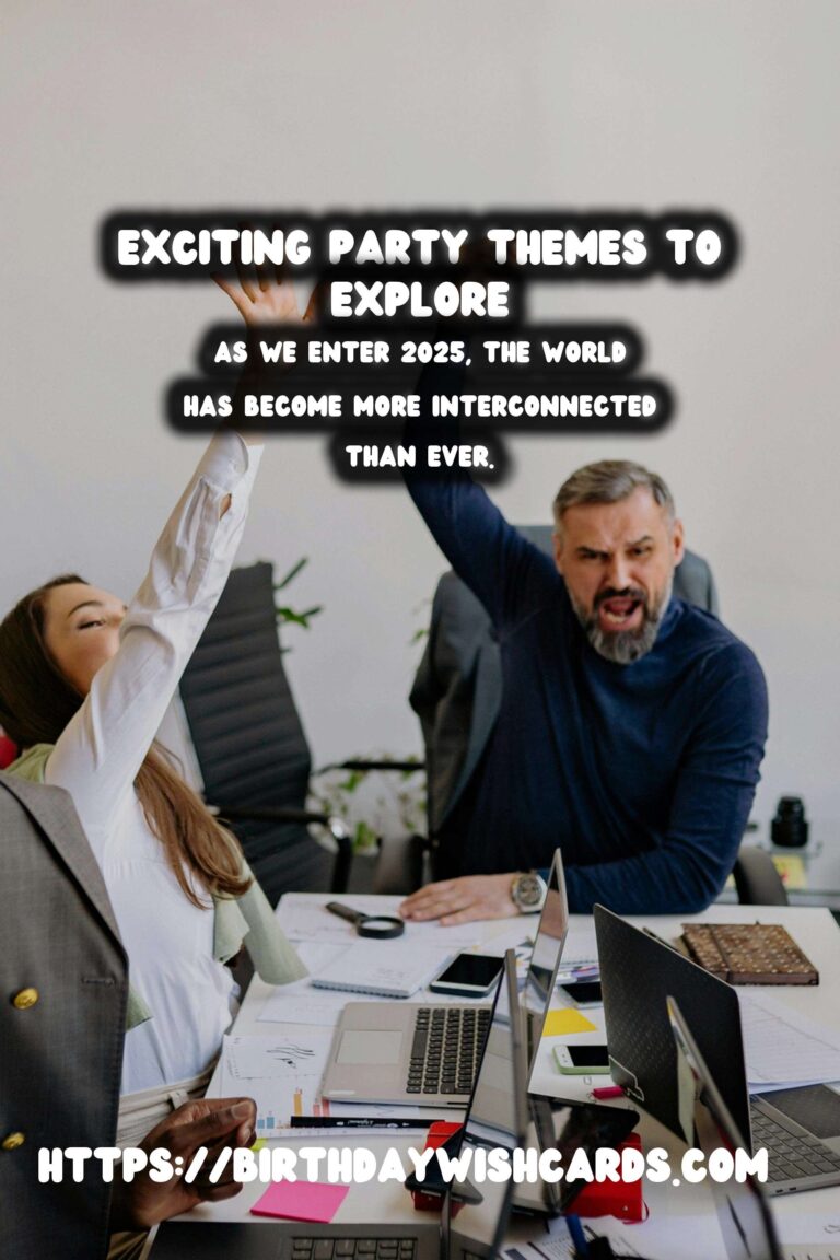 Effortless Worldwide Party Themes in 2025