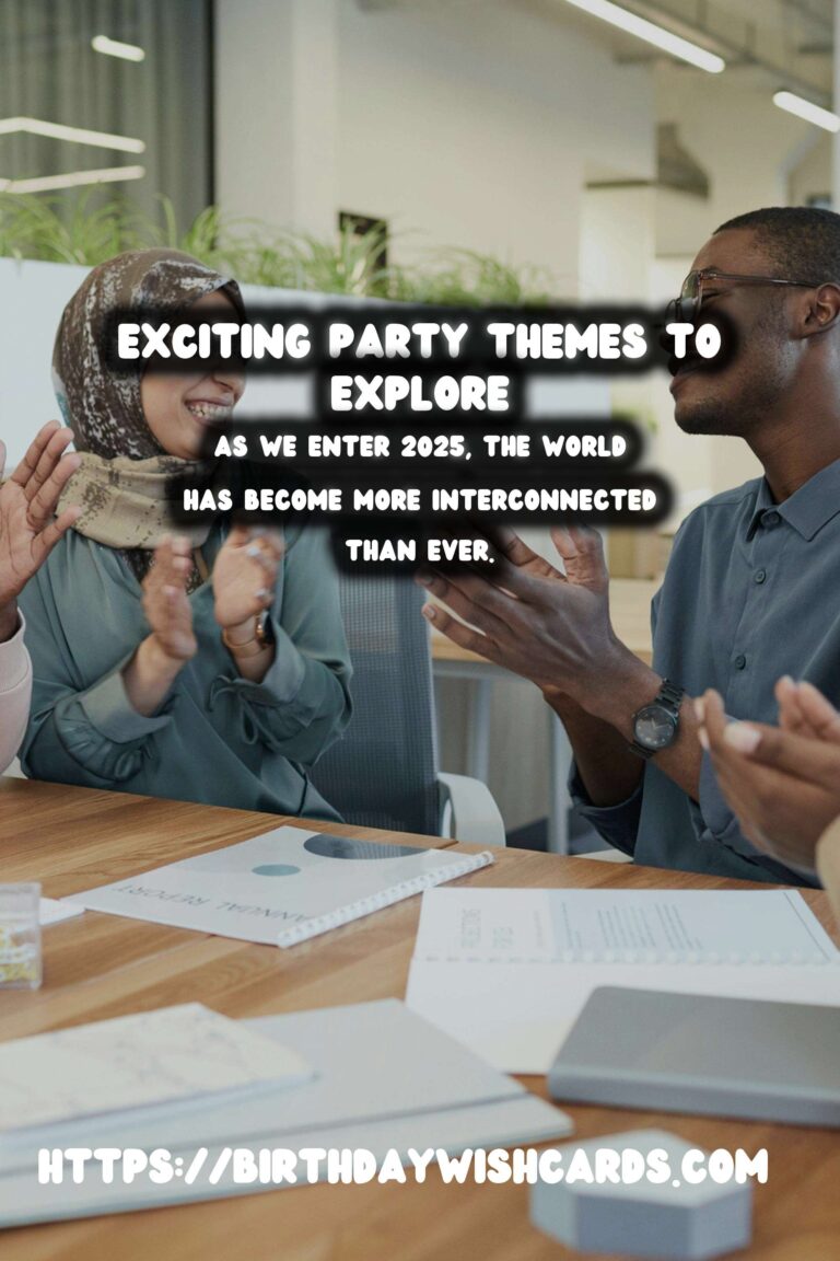 Effortless Worldwide Party Themes in 2025