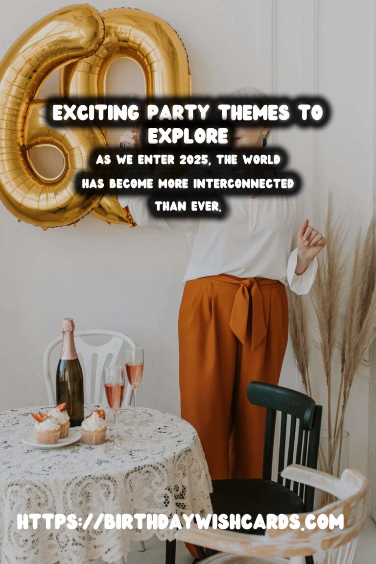 Effortless Worldwide Party Themes in 2025