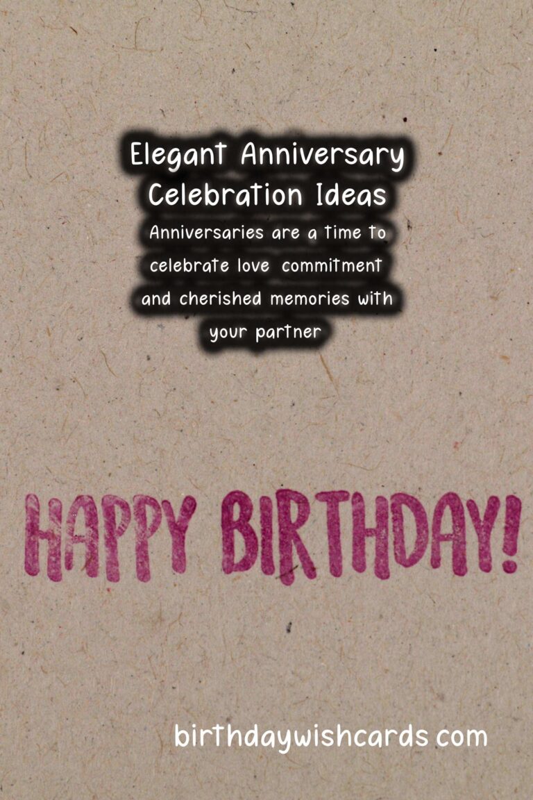 Elegant Anniversary Planning Tips In 2025