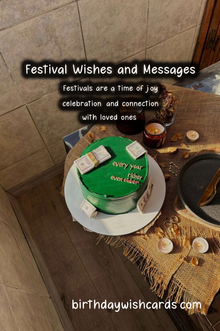 Elegant Festival Wishes and Messages For Every Age Group