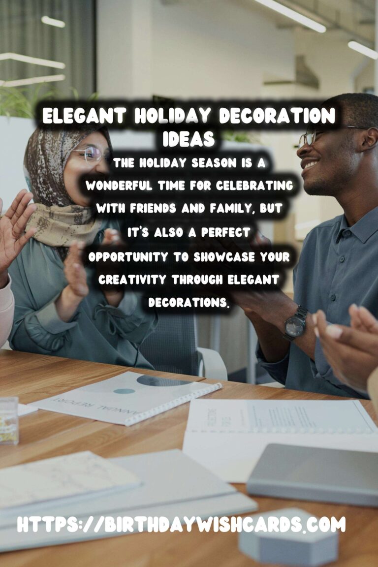 Elegant Holiday Decoration Tips For Social Media